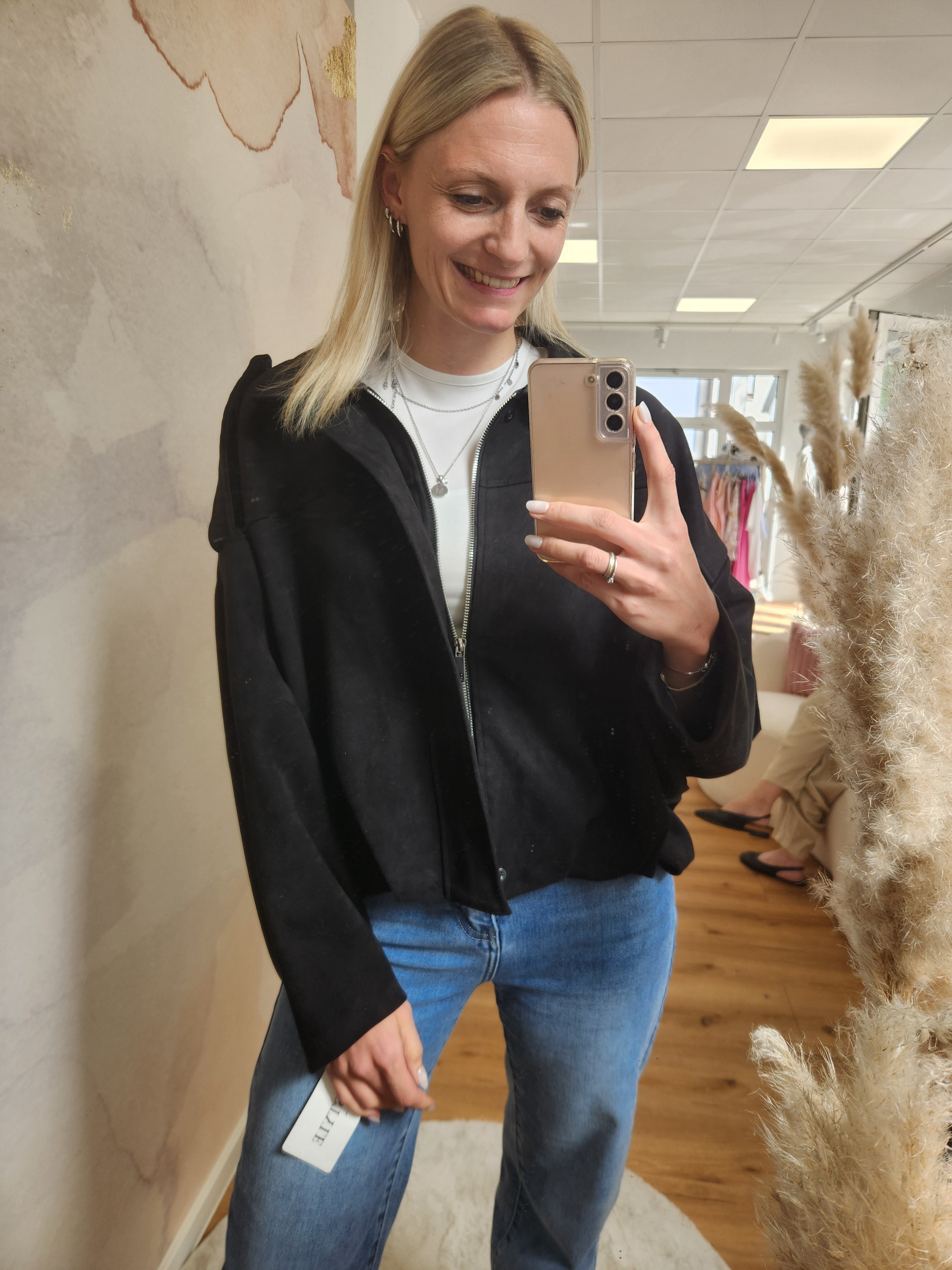 Crooped Jacke