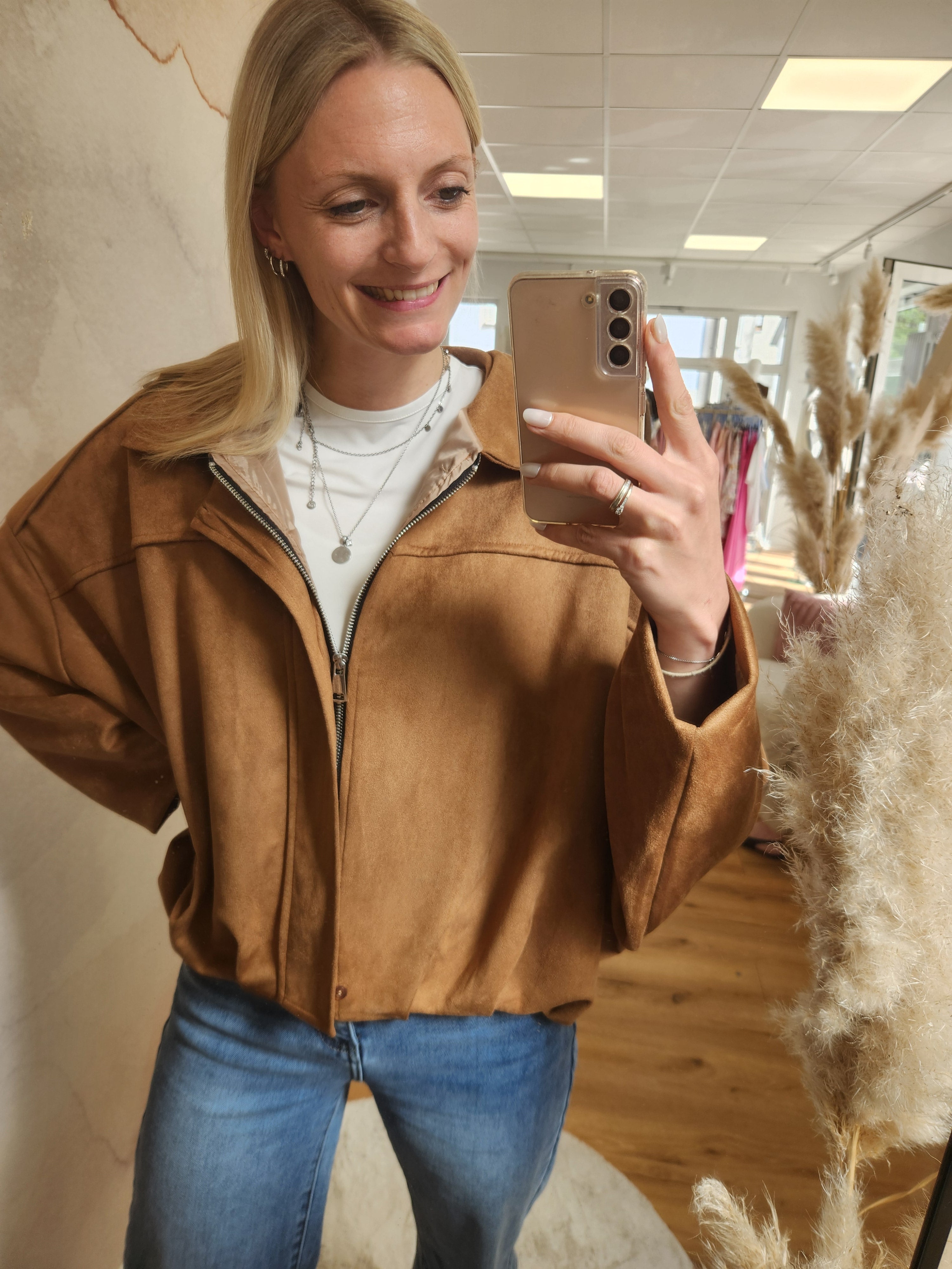 Crooped Jacke