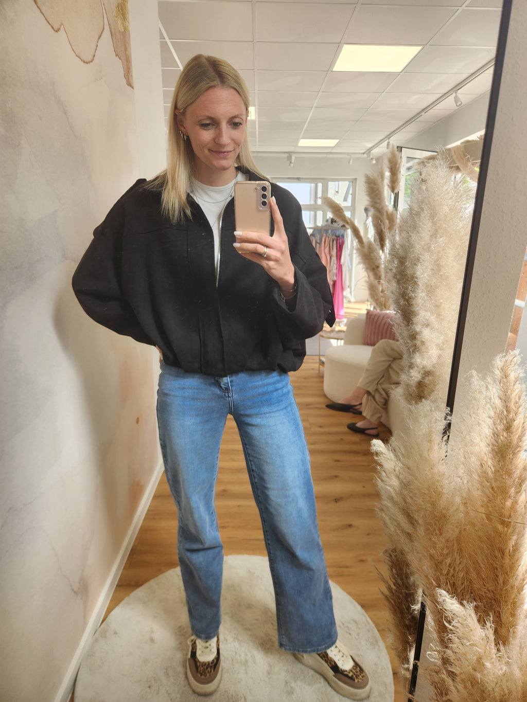 Crooped Jacke