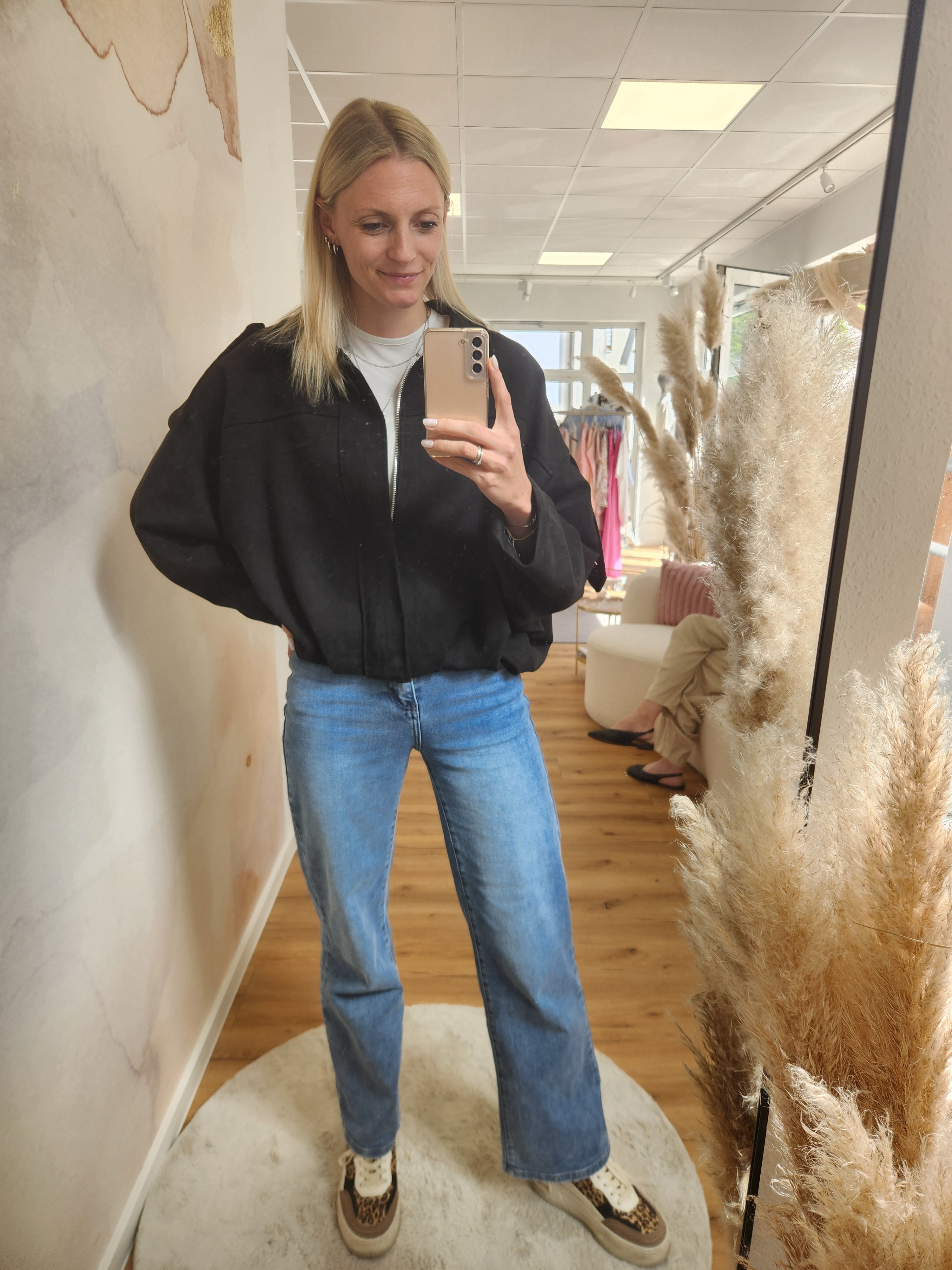 Crooped Jacke