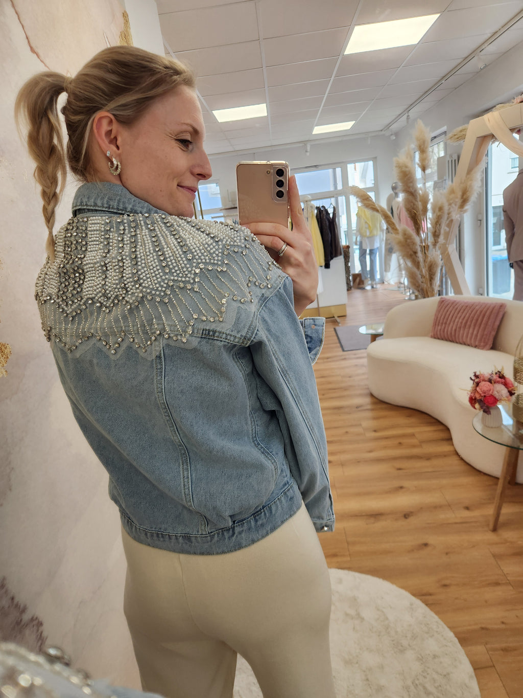 Sportlich elegante Jeansjacke