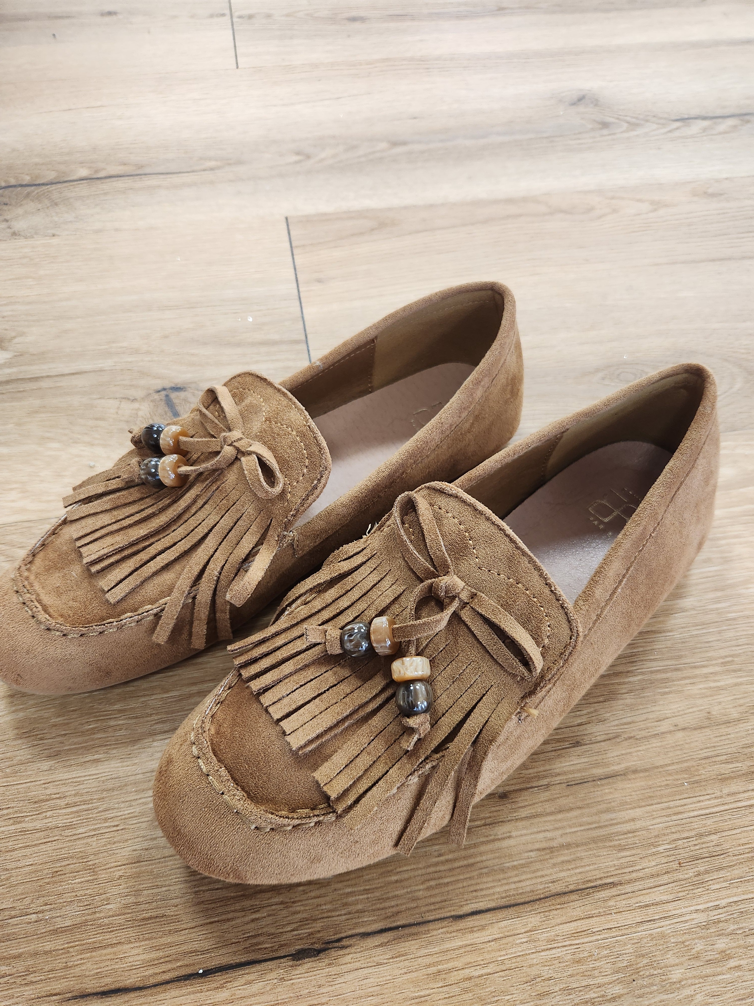 Mokassins mit Fransen
