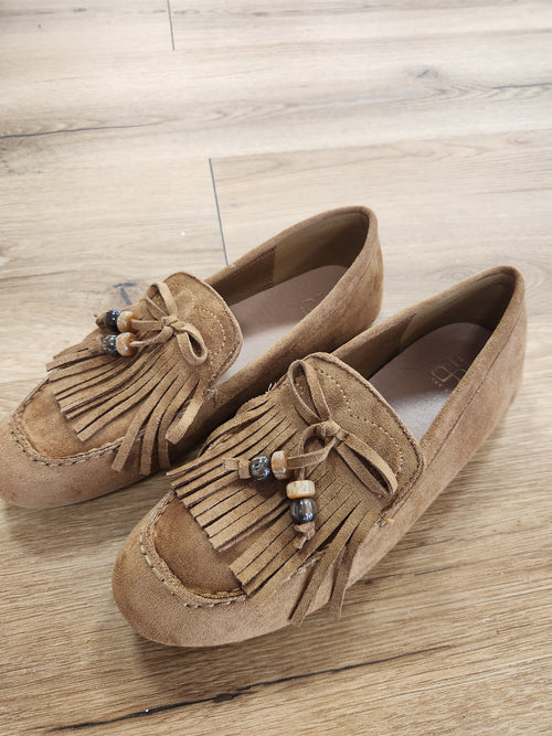 Mokassins mit Fransen