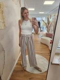 Stoffhose stripes