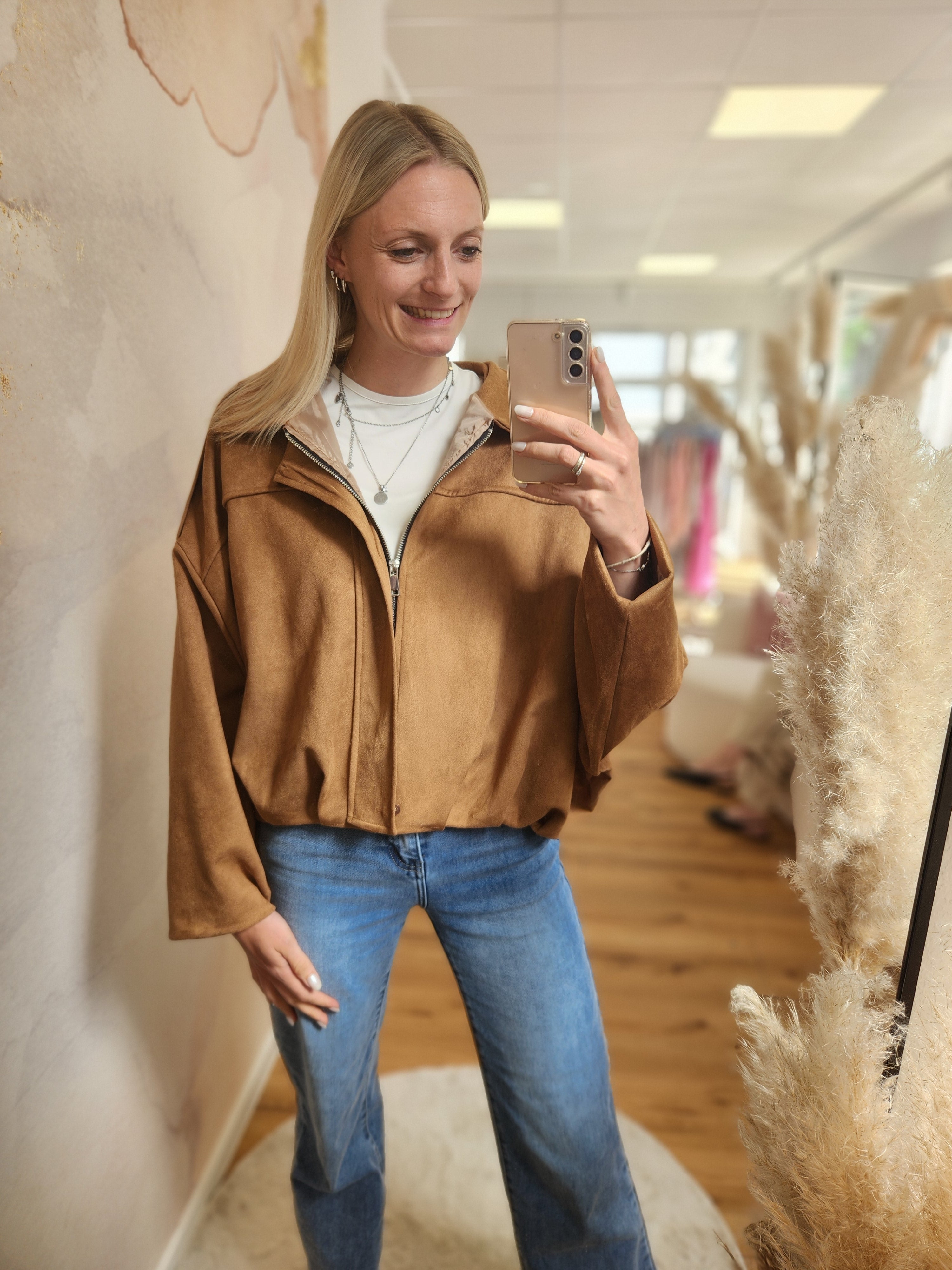 Crooped Jacke