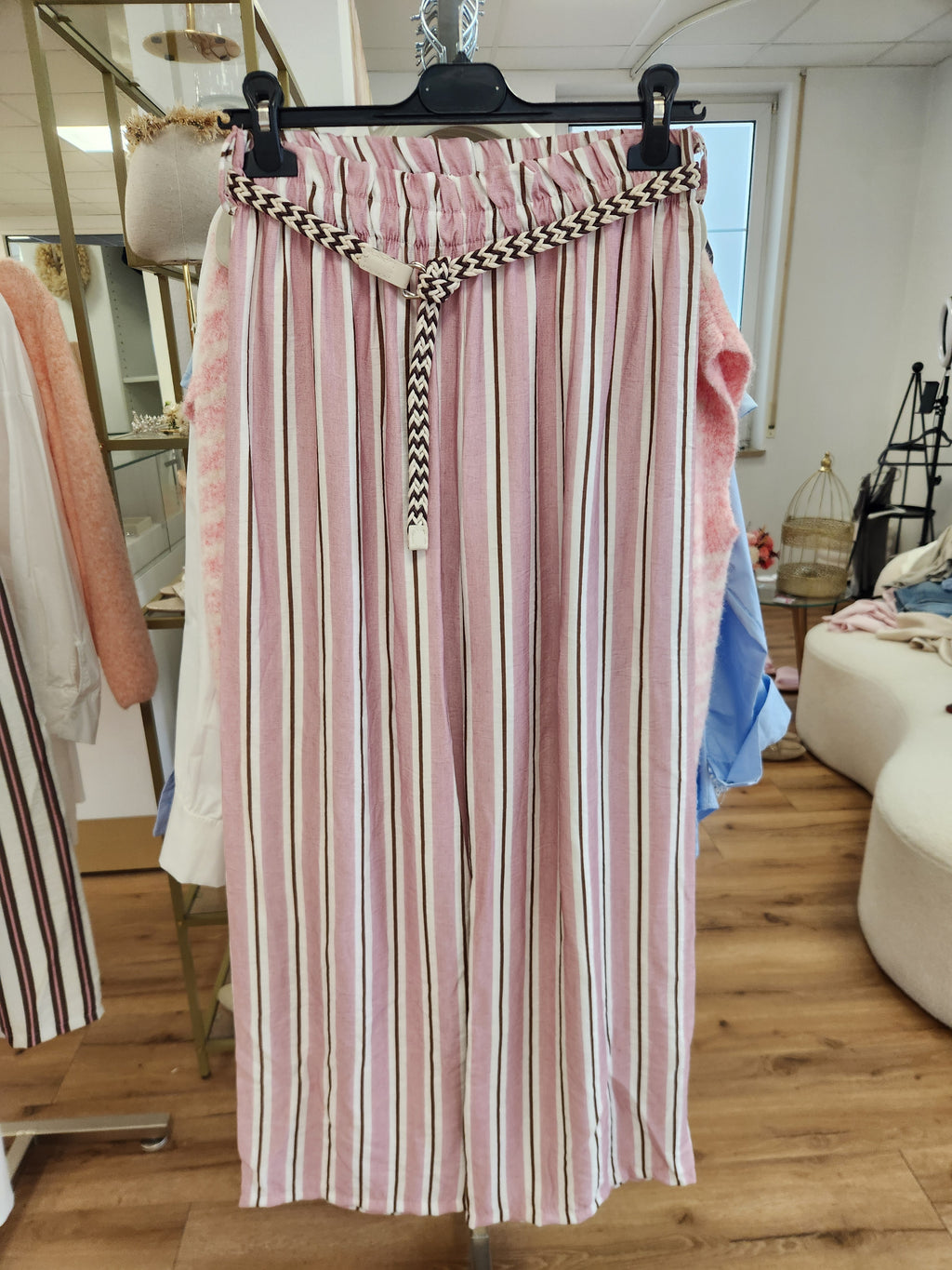 Stoffhose stripes